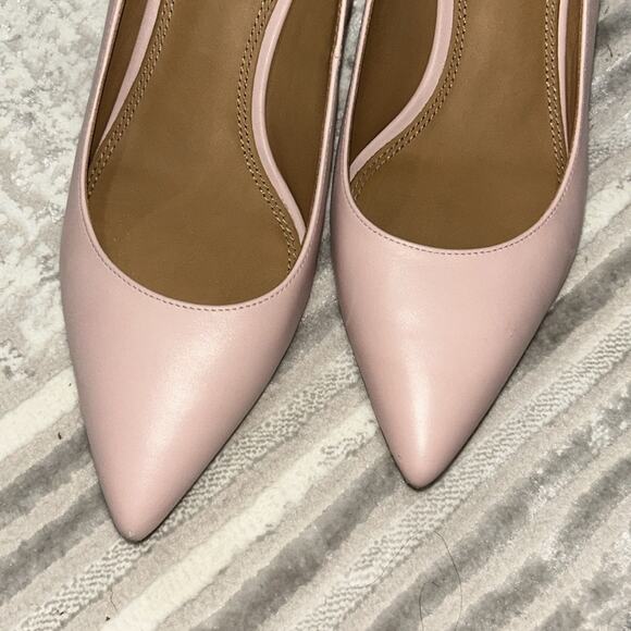 Tory Burch Women's Elizabeth Pink Pointed Toe Pumps Size 9.5 - Picture 10 of 11